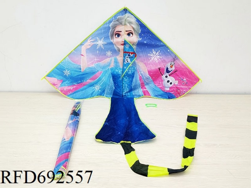 1.5-METER FULL-BODY ICE AND SNOW PRINCESS KITE (WITH STRING