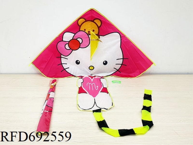 1.5-METER FULL-BODY KT CAT KITE (WITH STRING)