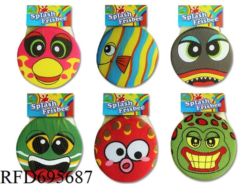 CARTOON FRISBEE SET