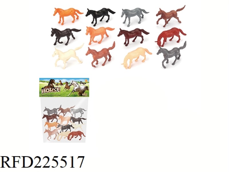 12PCS MINIATURE PONY SET