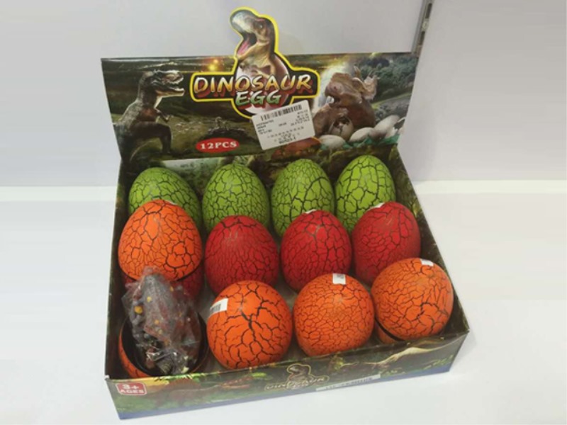 TUMBLER DEFORMING DINOSAUR EGG 12PCS