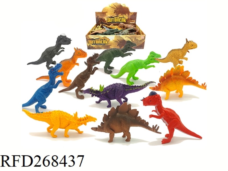 12PCS 5 INCH DINOSAUR SET