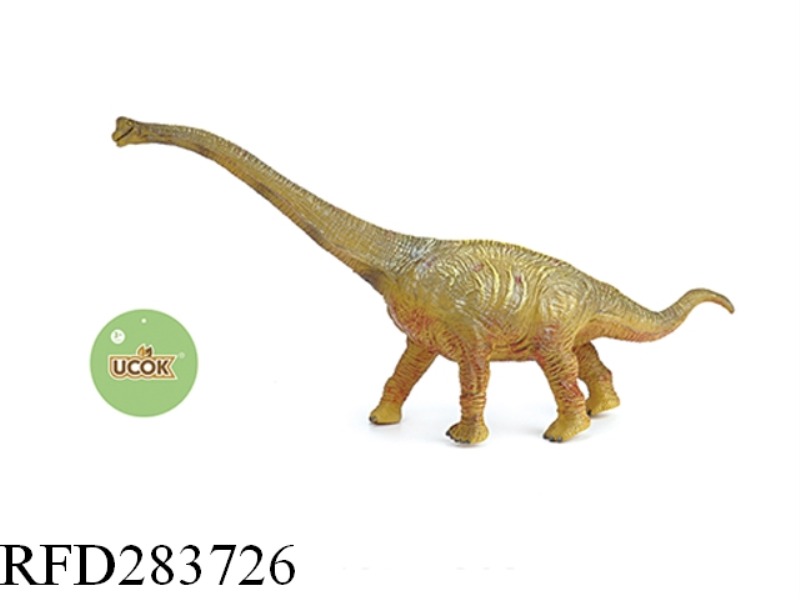ENAMELED COTTON BRACHIOSAURUS