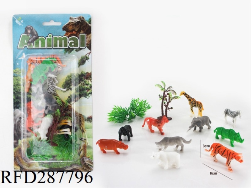 WILDLIFE 10PCS