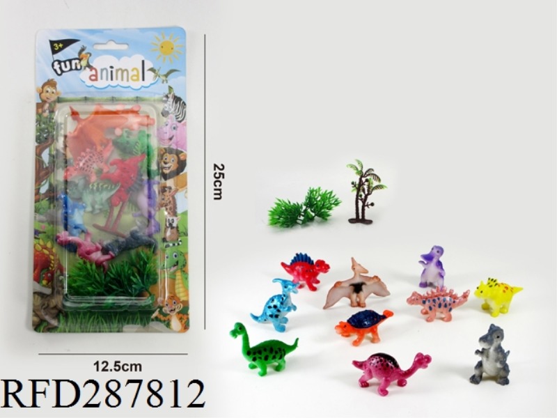 CARTOON DINOSAUR 10PCS