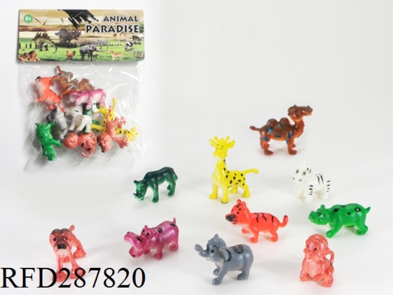 CARTOON WILDLIFE 10PCS