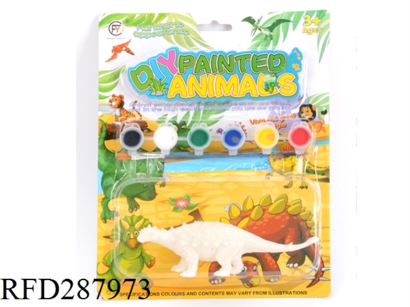 DIY SCRAWL DINOSAUR(8 ASST)