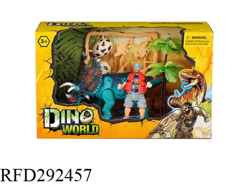 MANUAL RESCUE DINOSAUR SET