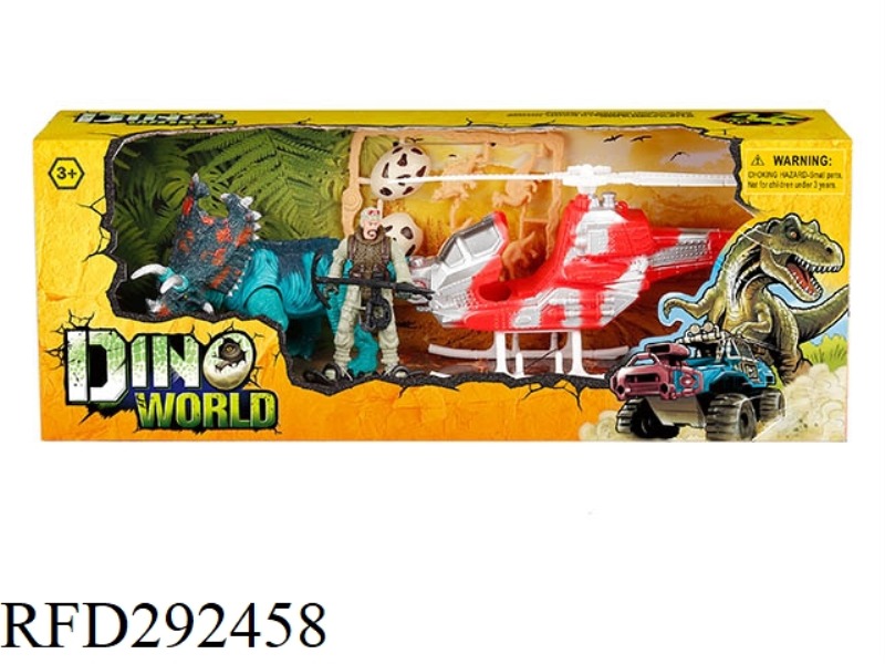 MANUAL RESCUE DINOSAUR SET
