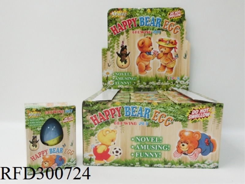 BULGED EGG BEAR 12PCS