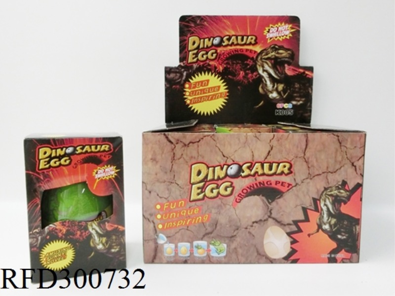 BULGED EGG DINOSAUR 6PCS
