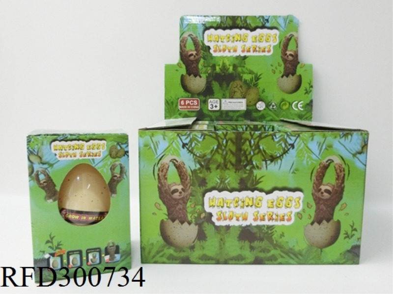 BULGED EGG SLOTH 6PCS