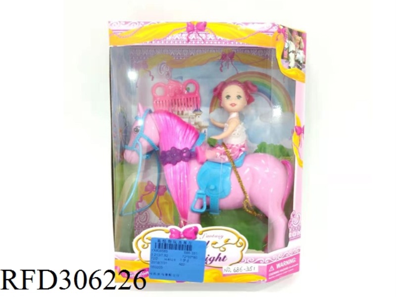 DIY HORSE HARNESS WITH DOLL