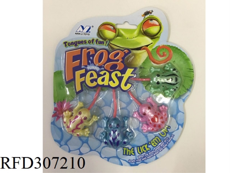 FOND OF GOSSIP FROG(4PCS)