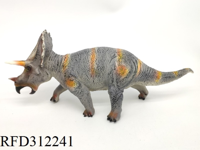 VOCAL ENAMELLED COTTON GREY TRICERATOPS