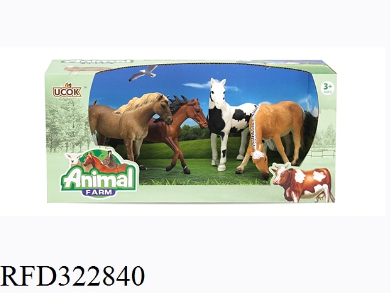 FARM ANIMAL SUIT4PCS