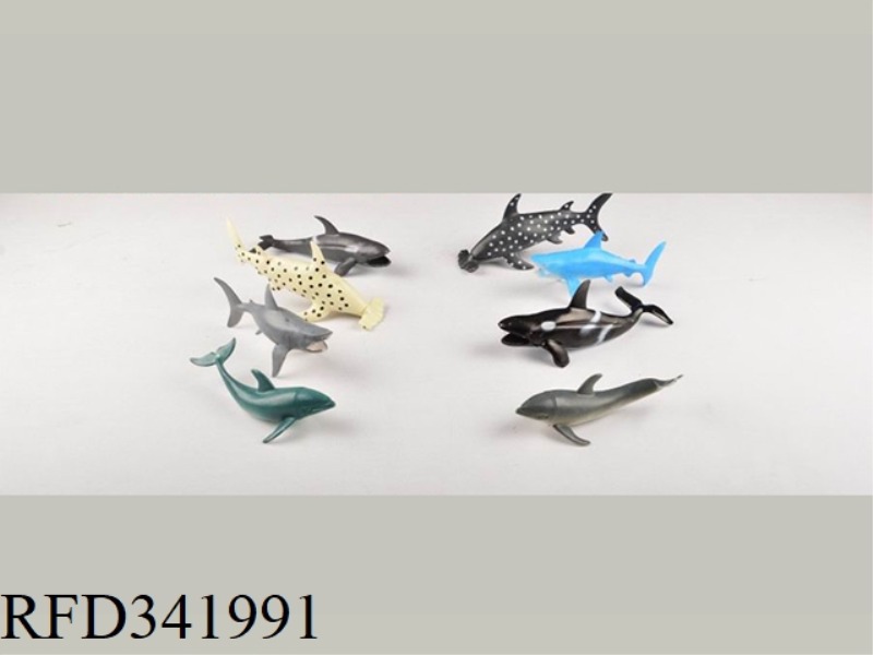 SIMULATION MARINE CREATURES 4 PACKS (6 INCHES)