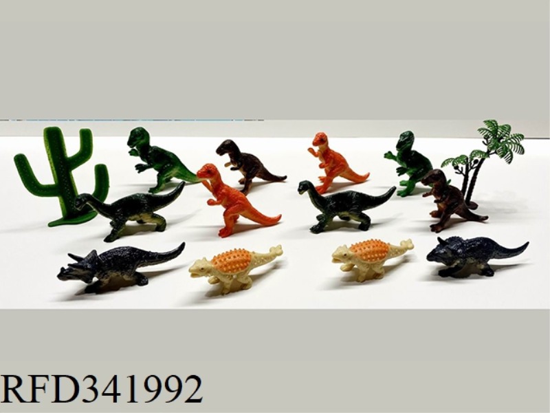 12 PCS SIMULATION DINOSAUR SET (4 INCH)