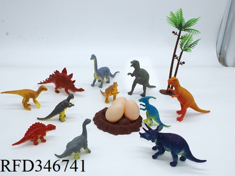 DINOSAUR WORLD SET 16PCS