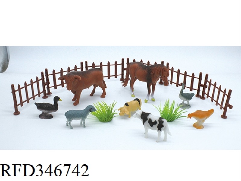 FARM SCENE SET 16PCS