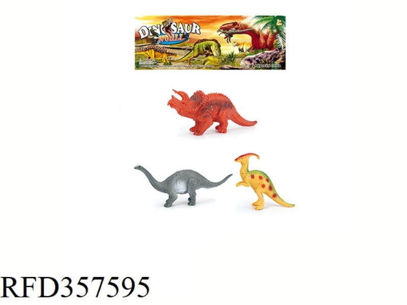 3PCS 5 INCH DINOSAUR SET