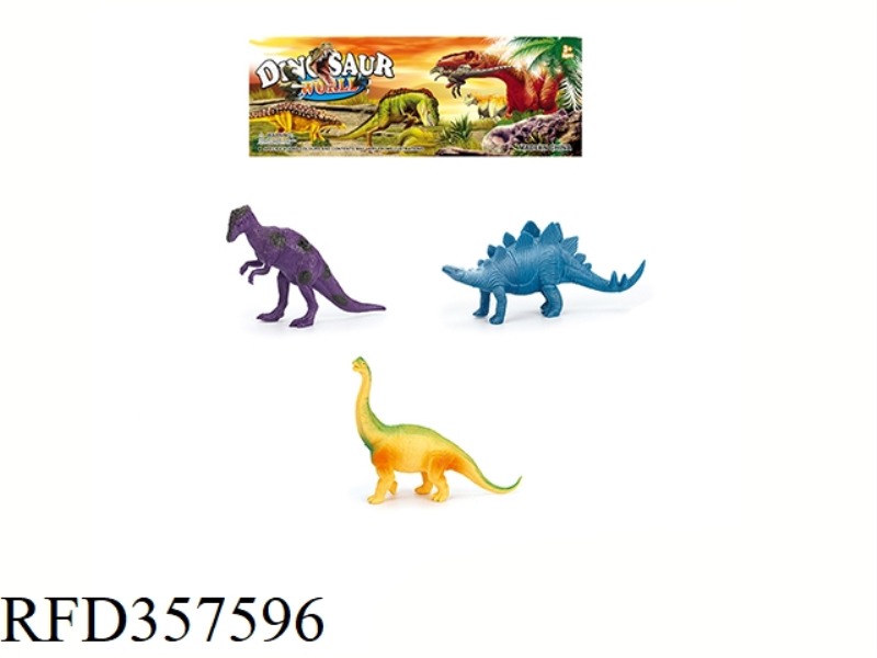 3PCS 5 INCH DINOSAUR SET
