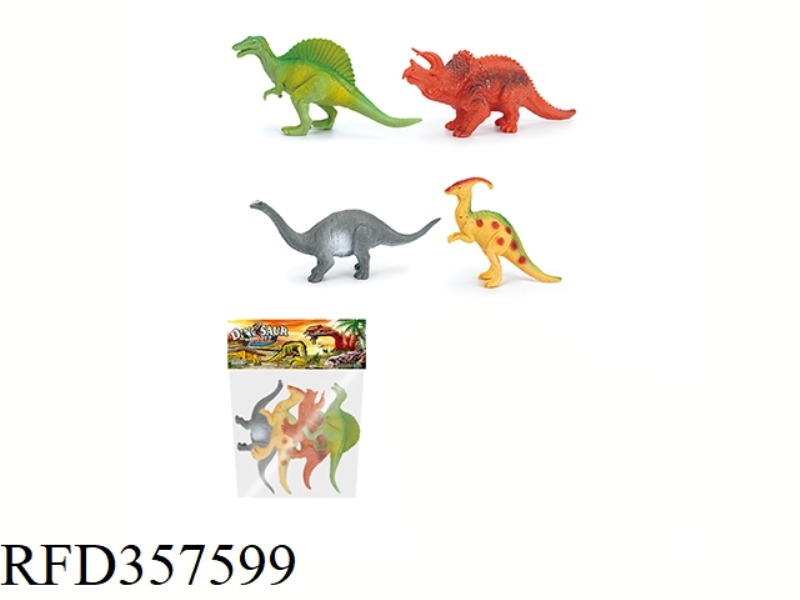 4PCS 5 INCH DINOSAUR SET