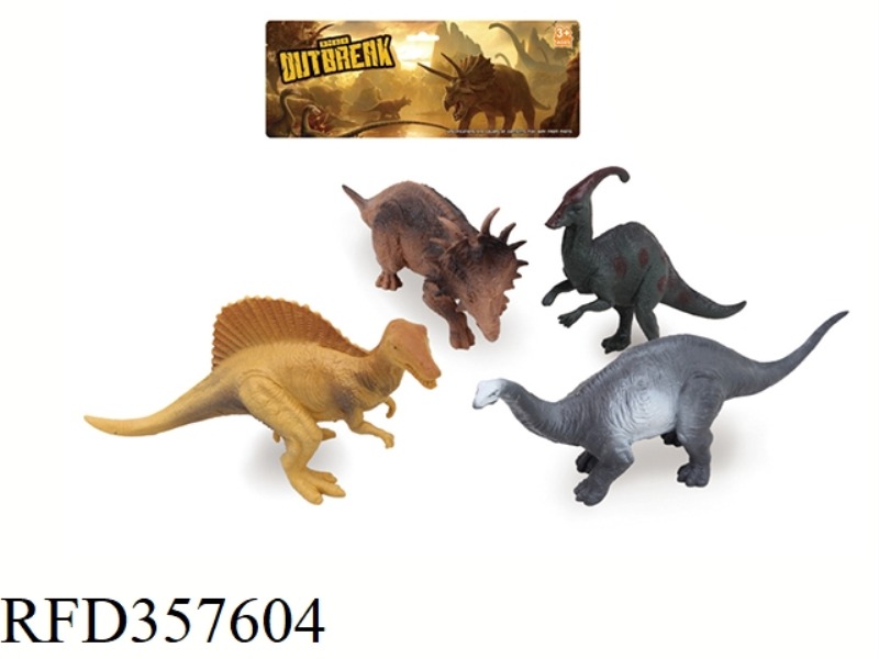 4PCS 5 INCH DINOSAUR SET