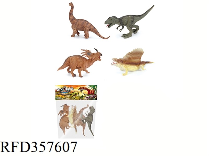 4PCS 6 INCH DINOSAUR SET