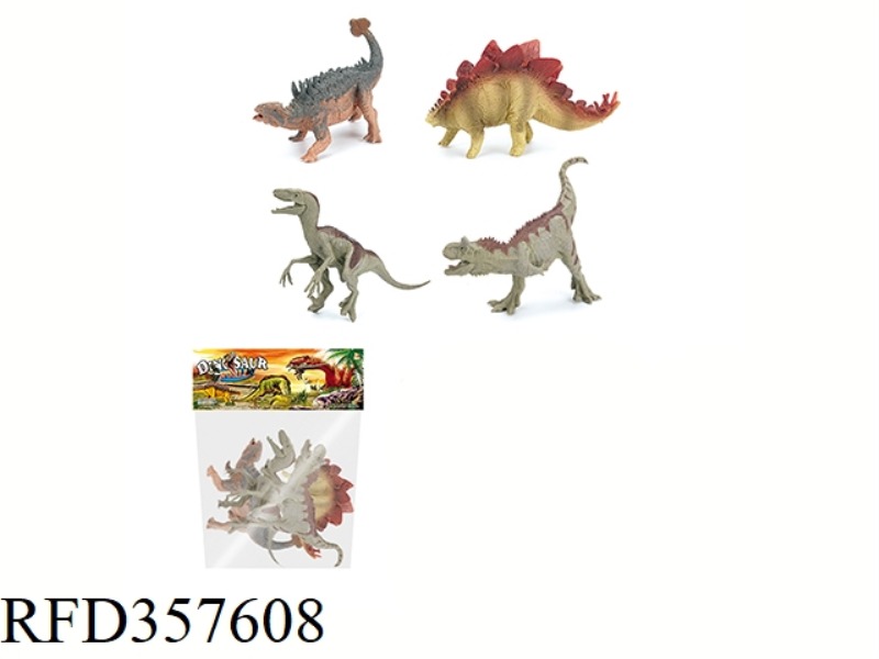 4PCS 6 INCH DINOSAUR SET