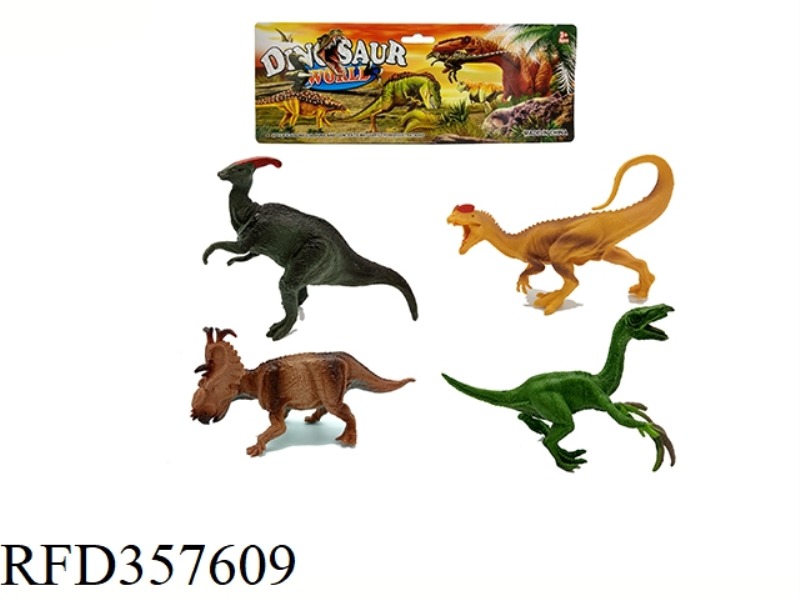 4PCS 6 INCH DINOSAUR SET