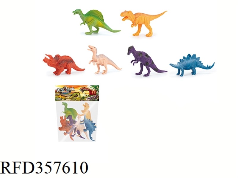 6PCS 5 INCH DINOSAUR SET