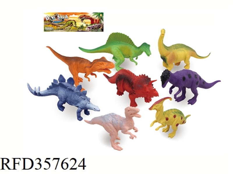 8PCS 5 INCH DINOSAUR SET