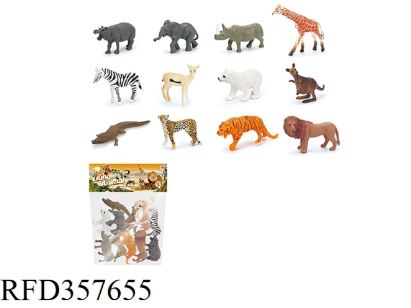 6PCS 9-INCH DINOSAUR SET