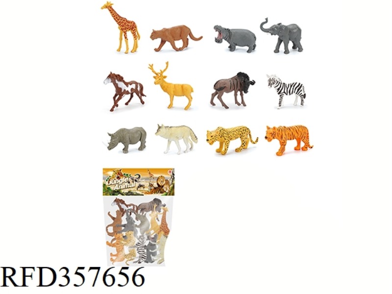 6PCS 9-INCH DINOSAUR SET