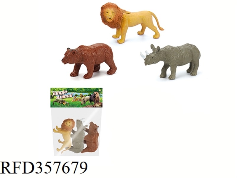 3PCS 6-INCH WILD SET