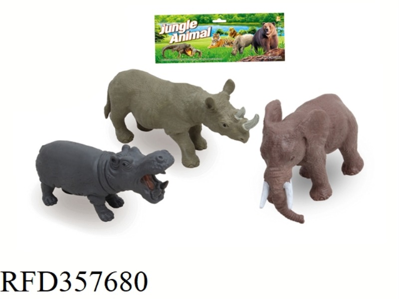3PCS 6-INCH WILD SET