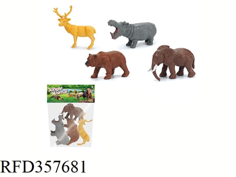 4PCS 6 INCH WILD SET