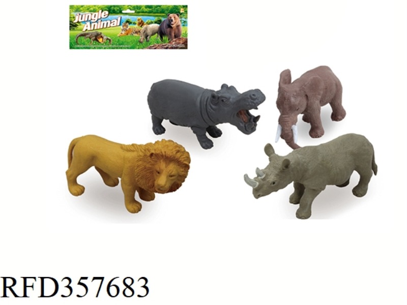 4PCS 6 INCH WILD SET
