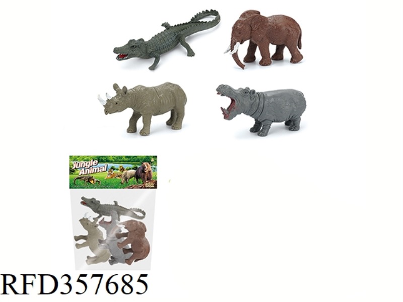 4PCS 6 INCH WILD SET