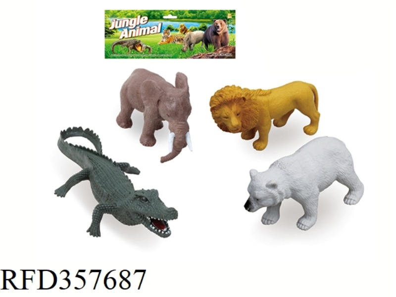 4PCS 6 INCH WILD SET