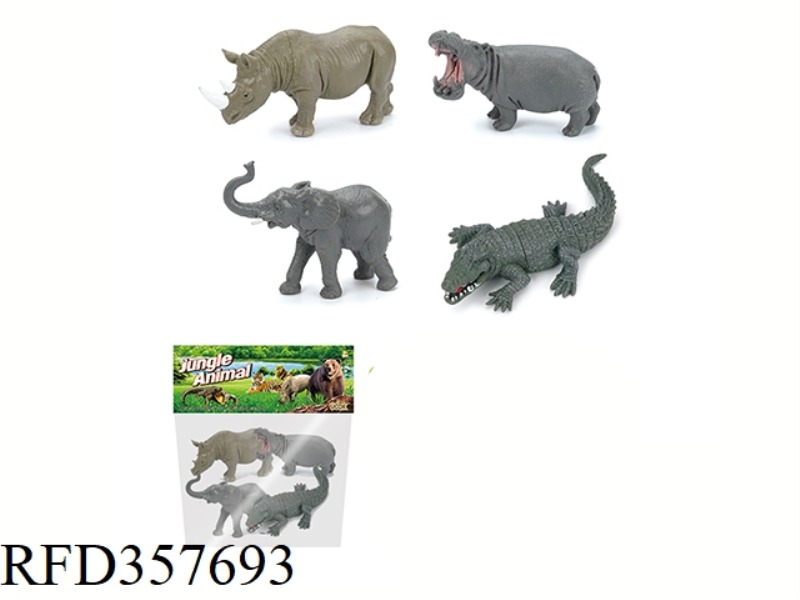 4PCS 5 INCH WILD SET