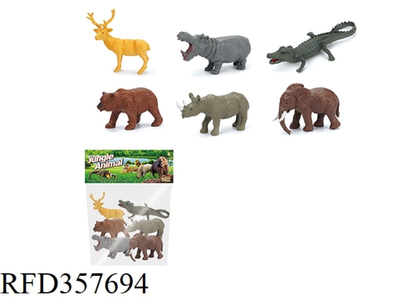 6PCS 6 INCH WILD SET