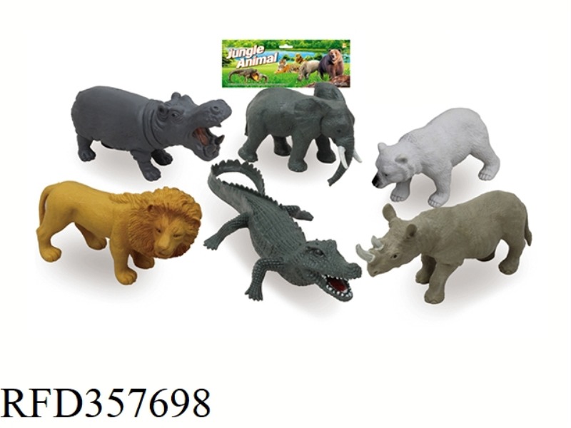 6PCS 6 INCH WILD SET