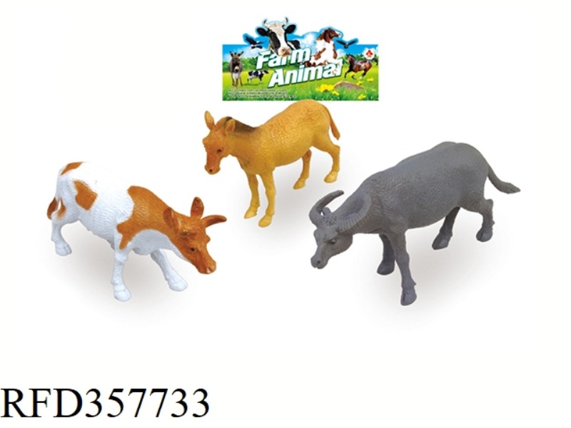 3PCS 5 INCH ANIMAL SET