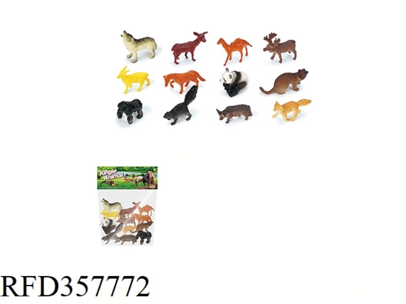 12PCS MINI WILD SET