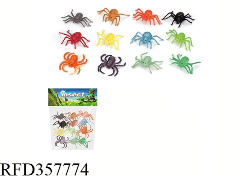 12PCS MINI SPIDER SET