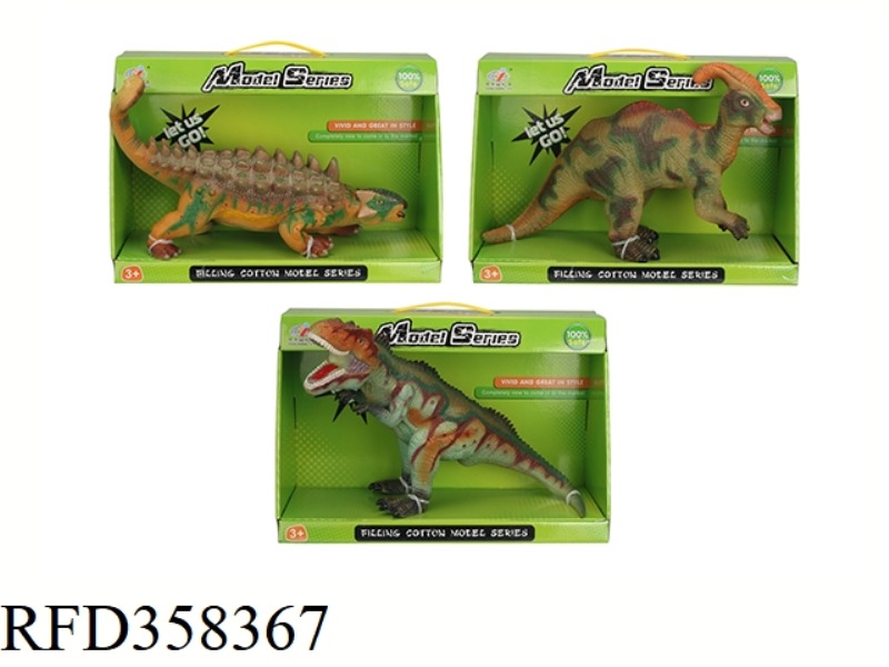 ENAMELLED DINOSAUR MODEL