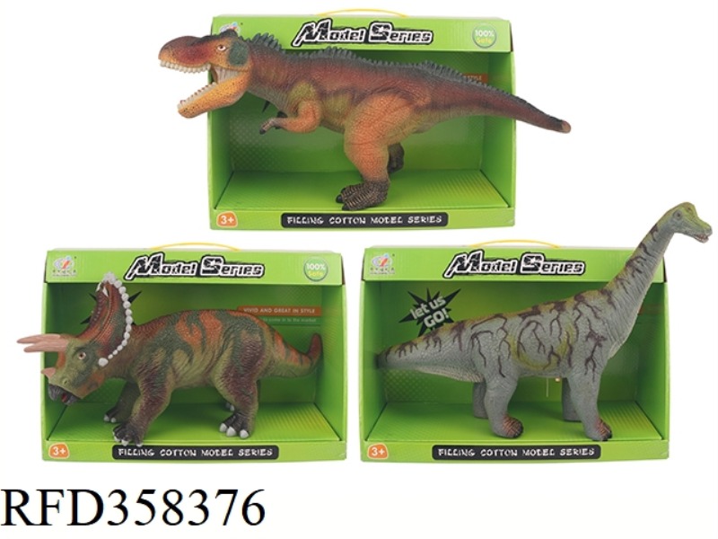 ENAMELLED DINOSAUR MODEL WITH IC