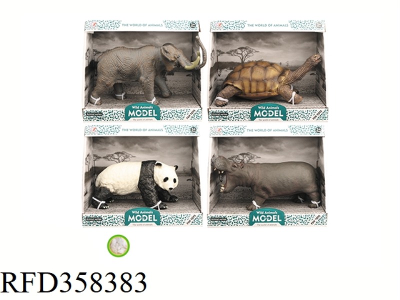 ENAMELLED WILD ANIMAL MODELS